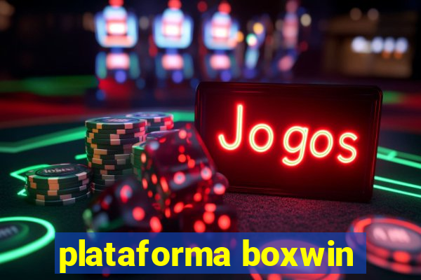 plataforma boxwin